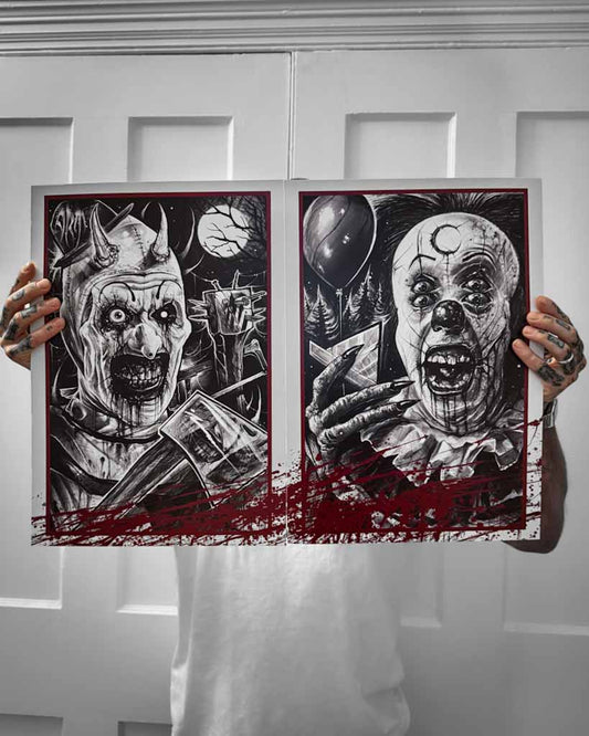 A3 PRINT - CLOWNS BUNDLE