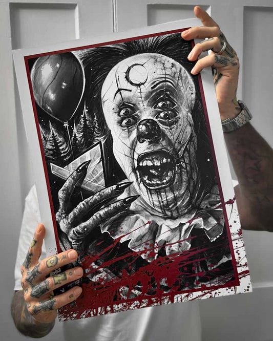 A3 PRINT - PENNY CLOWN