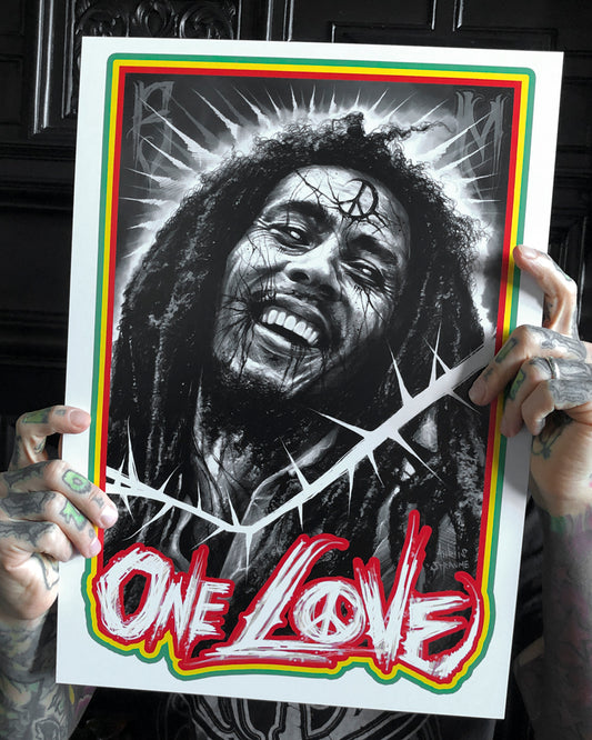 A3 PRINT - ONE LOVE